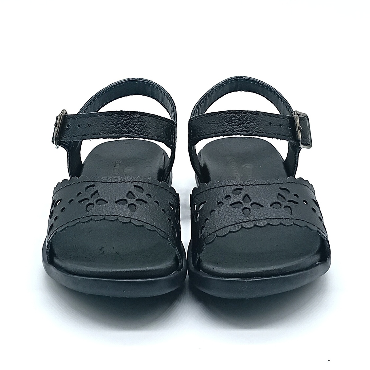 Sandália Colegial Ortopé Com Fivela - Preta - 2154003 - Imagem 5