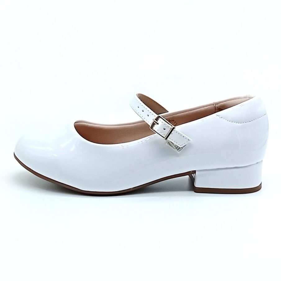 Sapato Salto Verniz Fivela Molekinha 2528101