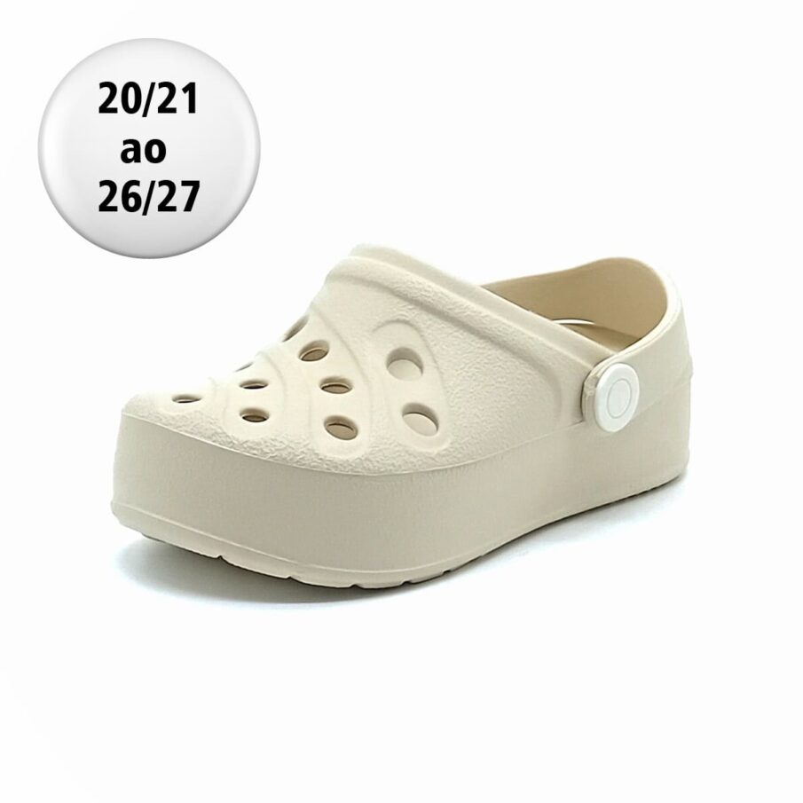 Babuche Meleve - Off White/Branco - AT487