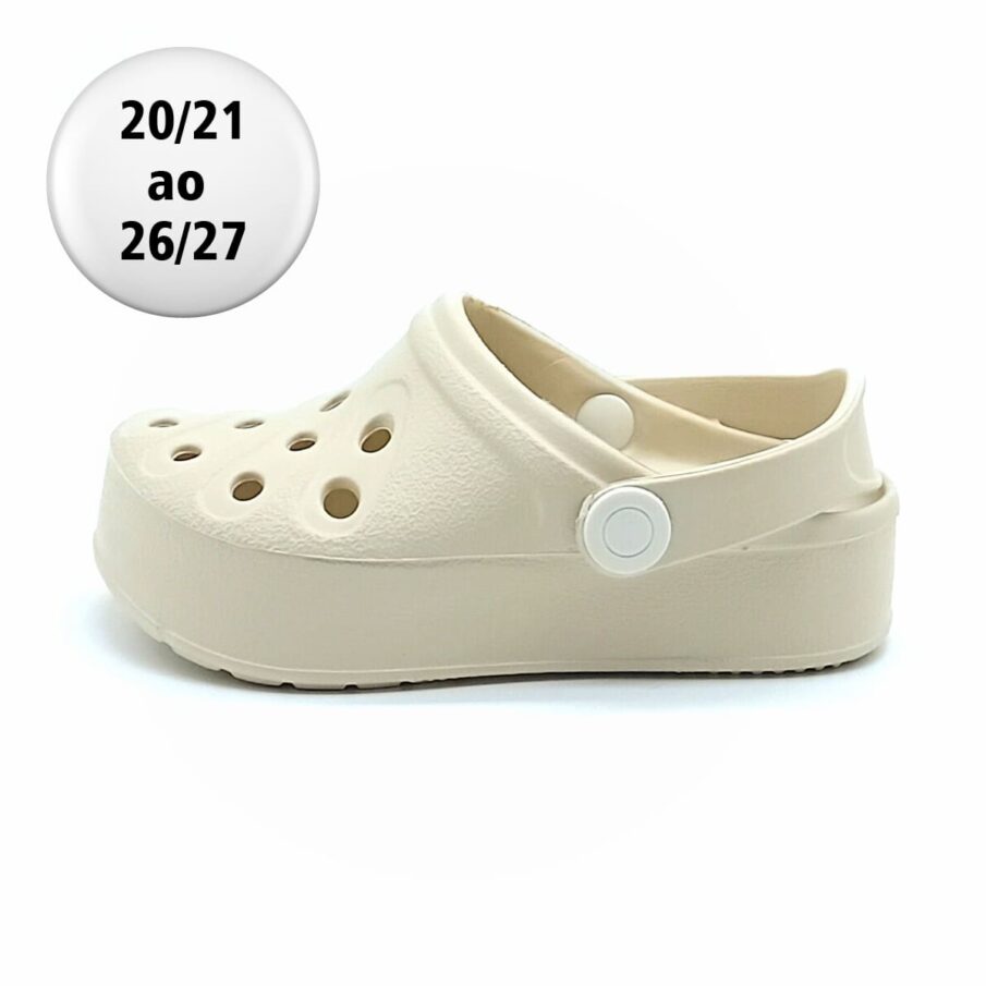 Babuche Meleve - Off White/Branco - AT487