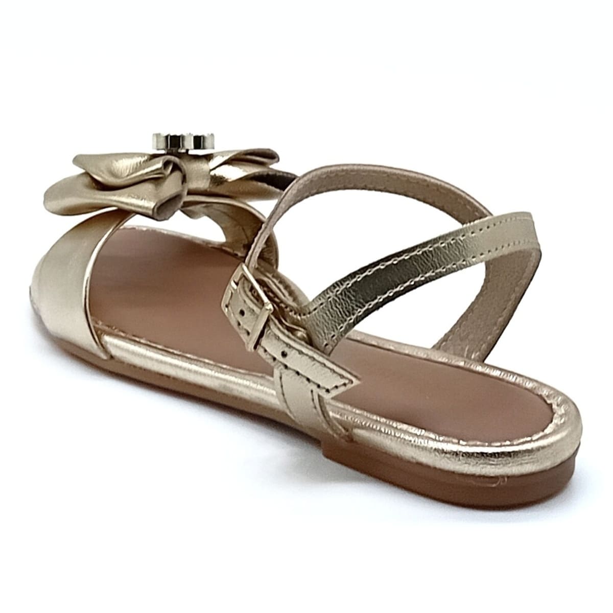 Sandália Fivela Molekinha - Dourado - 2154.1204 - Imagem 3