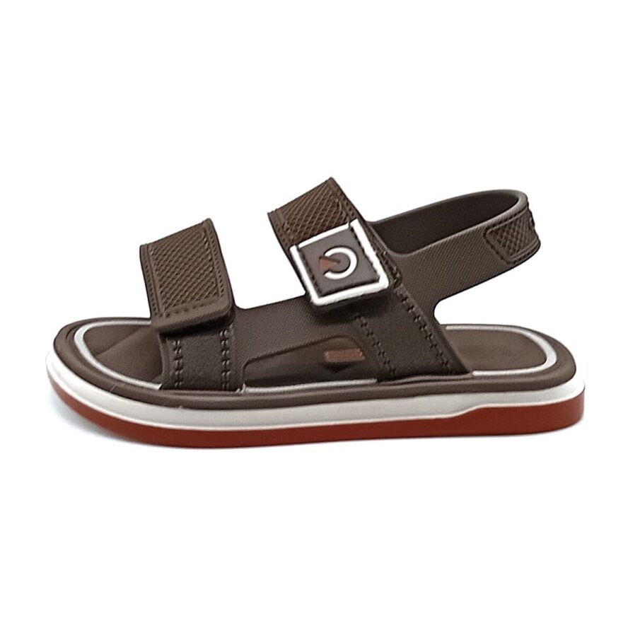 Sandália Cartago Kids - Bege / Marrom / Laranja - 12586