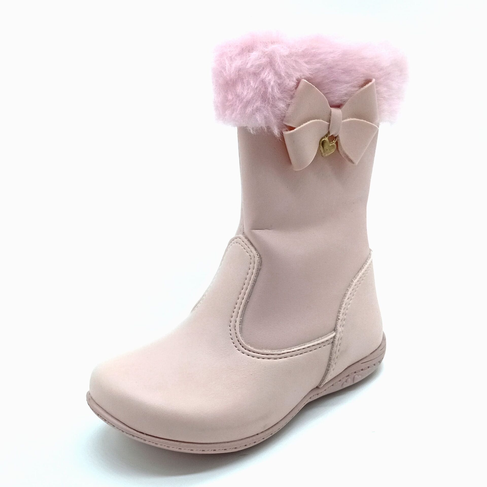 Bota com zíper Grugui - Rosa - 052285