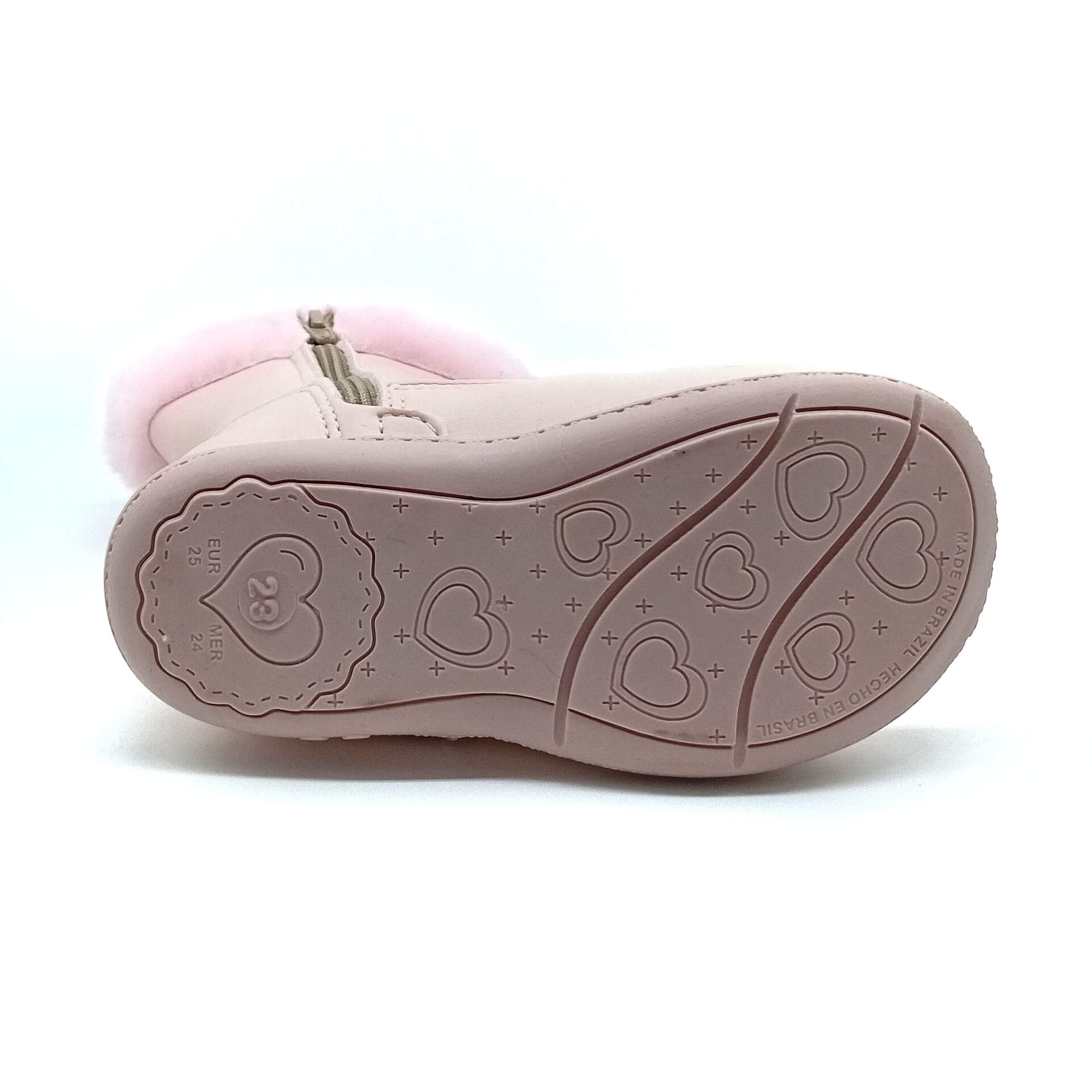 Bota com zíper Grugui - Rosa - 052285 - Imagem 4