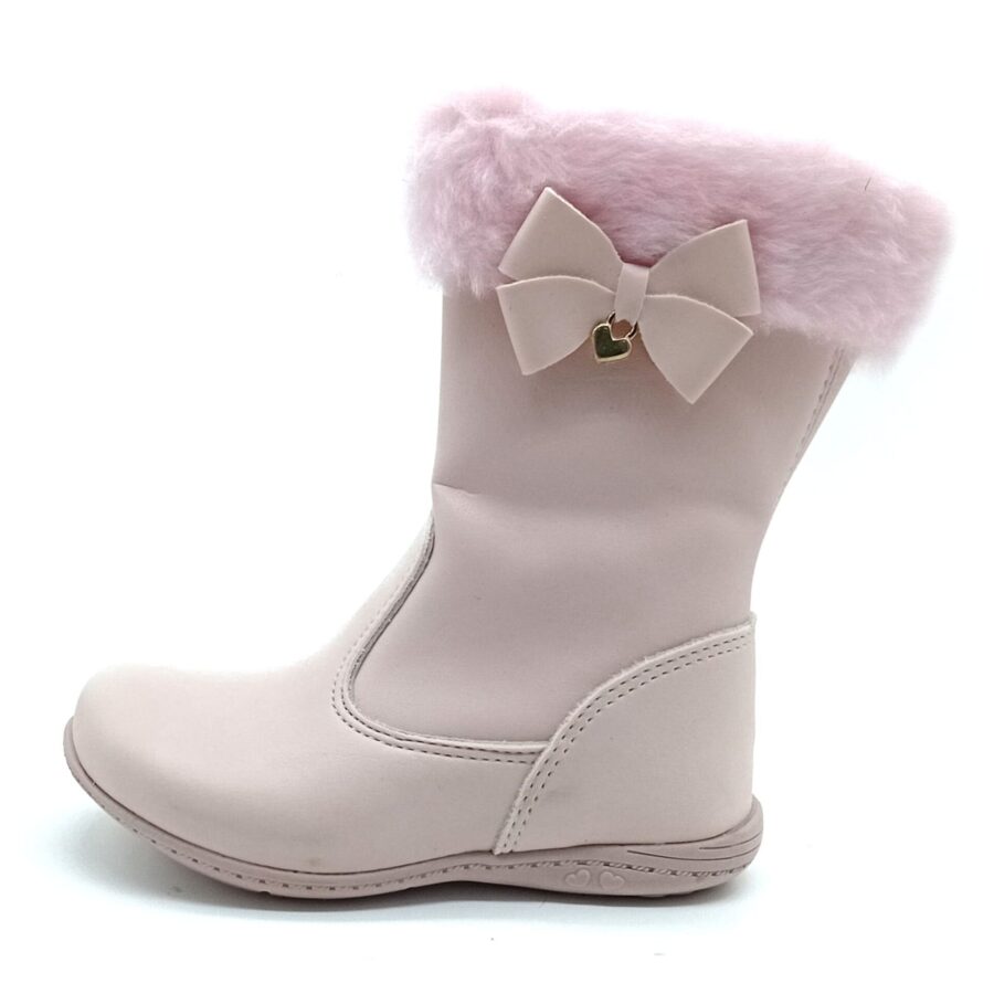 Bota com zíper Grugui - Rosa - 052285