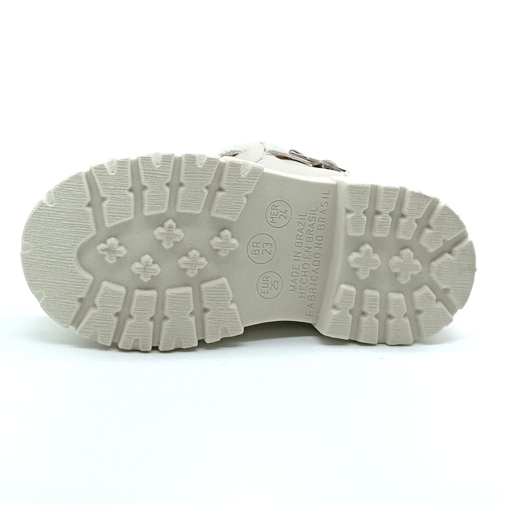Bota Cadarço/Zíper Grugui - Off White - 098290 - Imagem 4