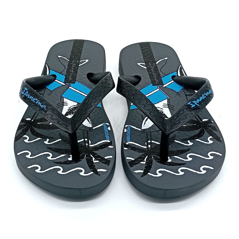 Chinelo Casual Ipanema - Cinza/Preto/Azul - 27012