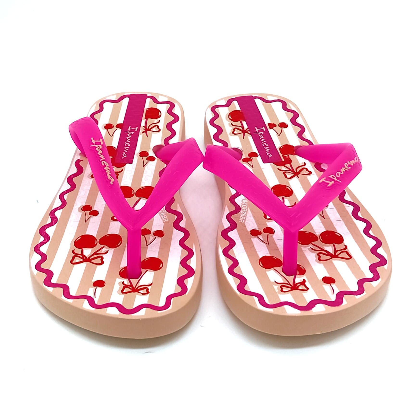 Chinelo Casual Ipanema - Bege/Rosa/ Vermelho - 27012 - Imagem 2