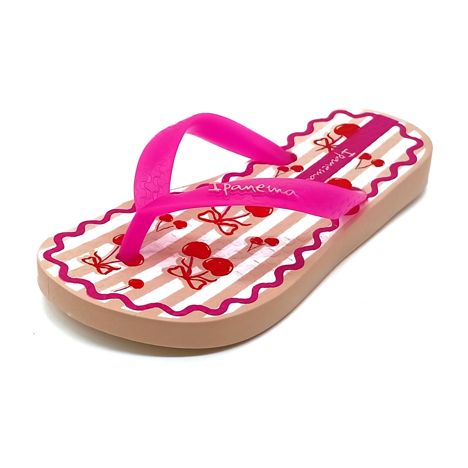 Chinelo Casual Ipanema - Bege/Rosa/ Vermelho - 27012