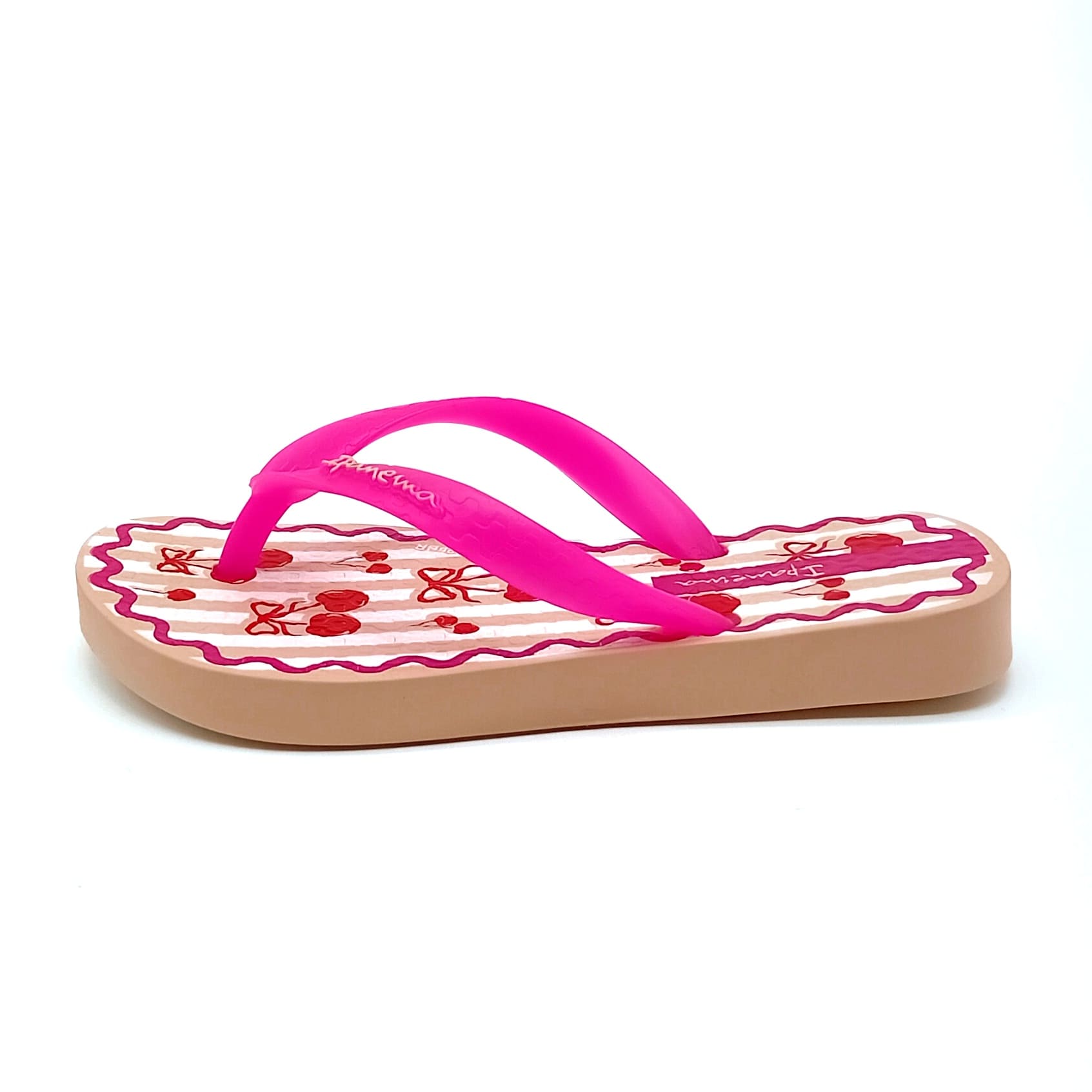 Chinelo Casual Ipanema - Bege/Rosa/ Vermelho - 27012 - Imagem 3