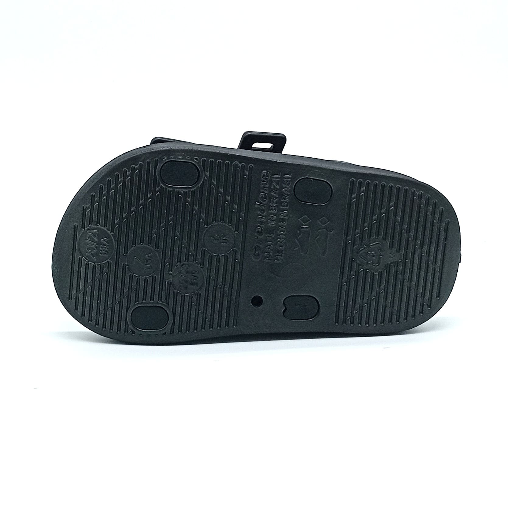 Sandália Aberta Velcro Rider - Preto Grafite - 12660 - Imagem 4
