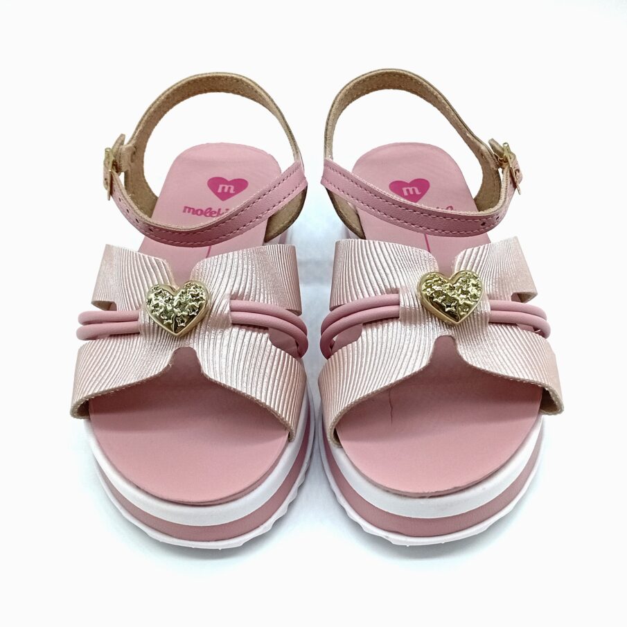 Sandália Aberta Fivela Molekinha - Rosa - 2305.1574