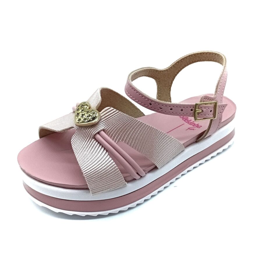 Sandália Fivela Molekinha - Rosa - 2305.1574