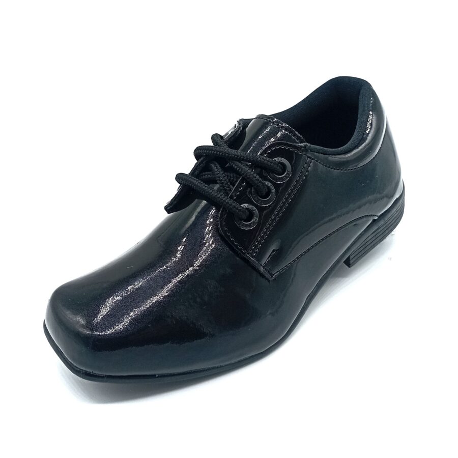 Sapato Social Infantil Masculino Verniz Preto - Sames